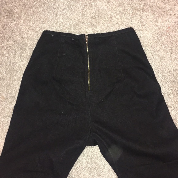 Trendy high waisted pants. - Picture 2 of 2